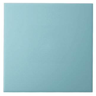 Pastel Marine Blue Ceramic Tile.