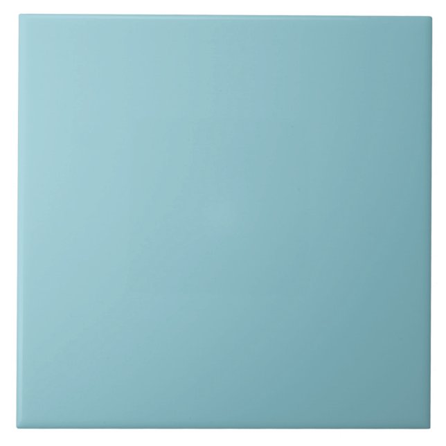 Pastel Marine Blue Ceramic Tile. (Frente)