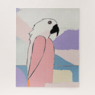 Pastel Parrot Quebra-cabeça