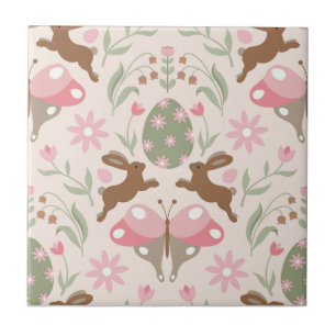 Pastel Páscoa Coelho e Flor