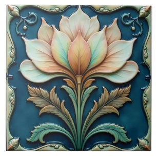 Pastel Petals no Teal