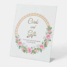 Pastel Pink Roses & Baby’s Breath Cards & Gifts