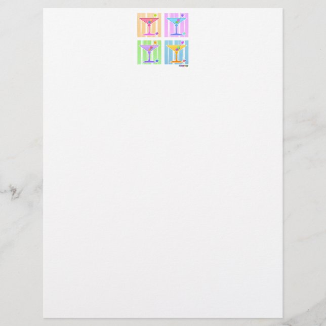 PASTEL POP ART MARTINIS (Frente)