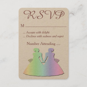Pastel Pride dá RSVP para um casamento lésbico