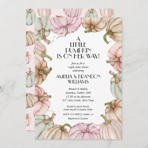 Pastel Pumpkins Menina Chamas De Bebê