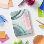 Pastel Scribe - Aquarela<br><div class="desc">Pastel Scribe III por Grace Popp. Possui formas de fechamento em um estilo semelhante a aquarela. Composto com cores variadas.</div>