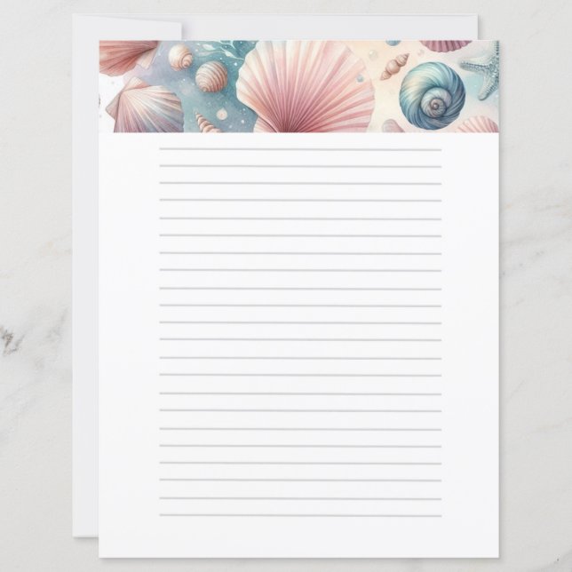 Pastel Seashels - Náutico (Frente)