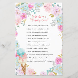 Pastel Sorvete Floral Que Conhece O Melhor Jogo Da