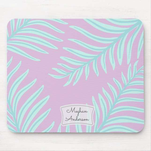 Pastel tropical | Mousepad Personalizado (Frente)