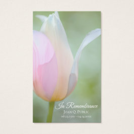 Pastel Tulip Primavera Funeral