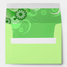 Pastel Verde Luz Hibiscus Floral Elegante