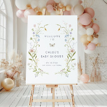 Pastel Wildflower Whimsflower Welcome
