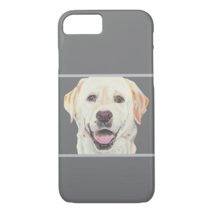 Pastel Yellow Labrador Dog 8/7 capas de iphone