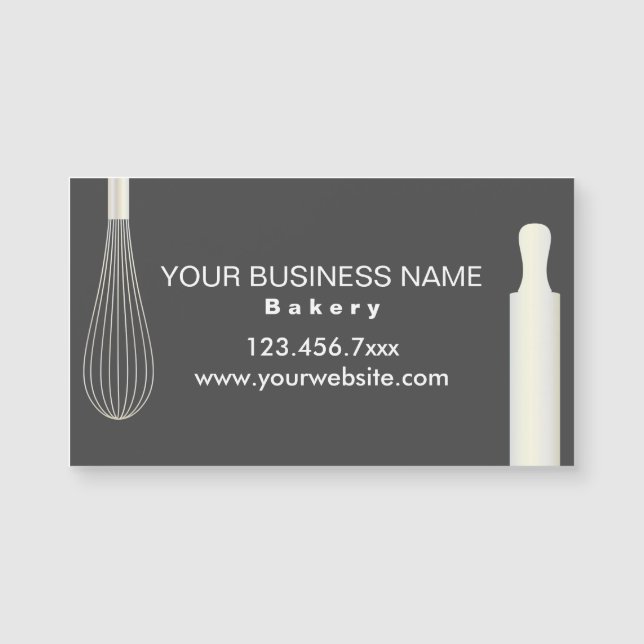 Pastelaria Pastelaria Cartão de visita (Frente)