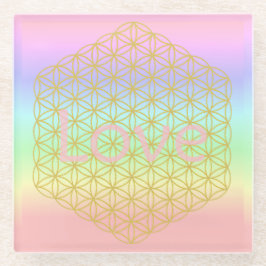 Pastell flower of life Mandala energy 