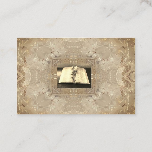 Pastor Church Conselheiro, Cartões de visitas (Frente)