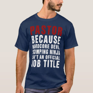 Pastor porque não é a camisa oficial da posiçã