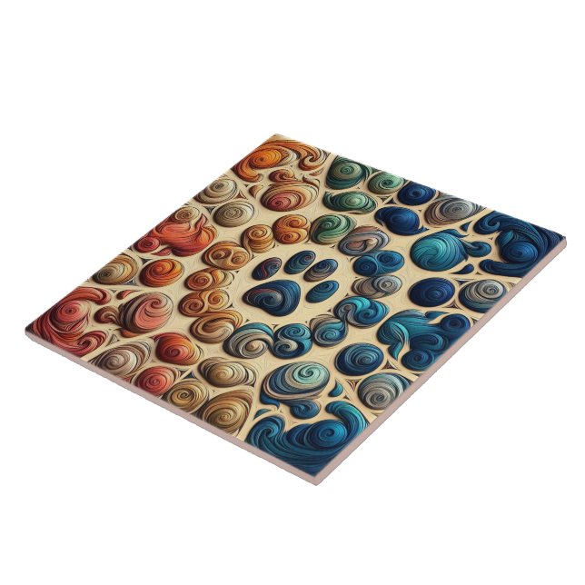 Pata canina abstrato com paixão (Lateral)