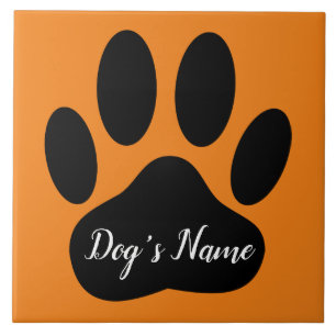 Pata de Cachorro com Nome Personalizado Pet