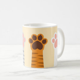 Pata de gato na caneca