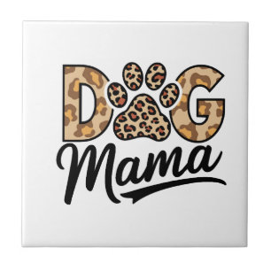 Pata de Impressão de Leopardo Amante de Cachorro