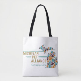 Pata de Michigan Imprime Sacos de Tote