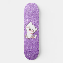 Pata de skate de Glitter Roxo