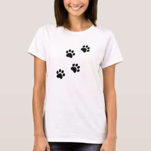 Pata imprime na camisa