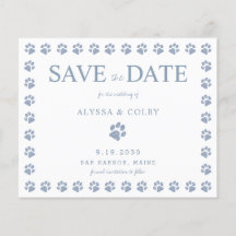 Pata Imprimir Azul Derramado Casamento De Largura 