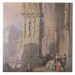 Patamar da catedral de Regensburg