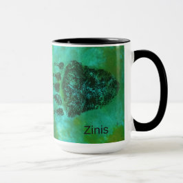 Patas de urso do urso - 15 onças. Caneca combinado