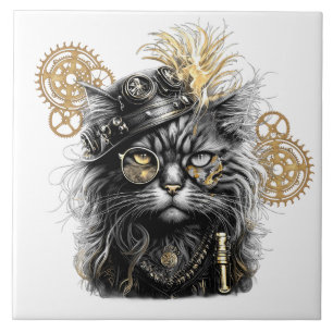 Patas Espirituosas O Gato Steampunk Funky