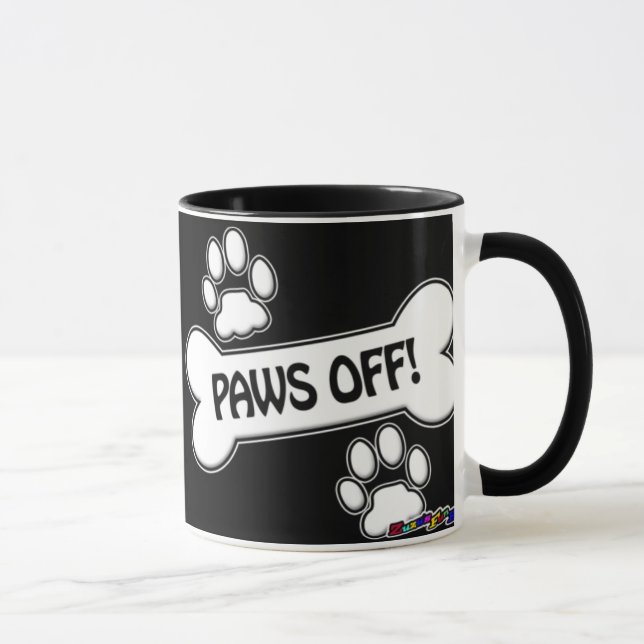 Patas fora! - caneca (Direita)