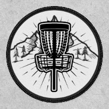 Patch Ambíguo do Velcro de Golf de Disco