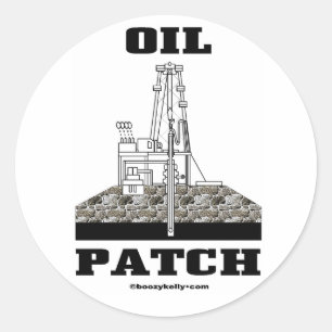 Patch de óleo, adesivo de campo de óleo