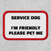 Patch do Cachorro de Serviço