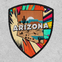 Patch do Crachá Viagem do Estado da arizona