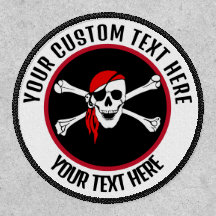 Patch Personalizado de Pirate Jolly Rogers
