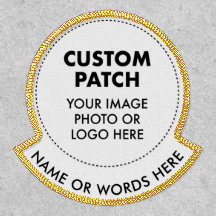 PATCH personalizado do CÍRCULO com NOME ROCKER