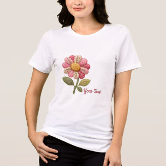 Patchwork Blume im Landhausstil