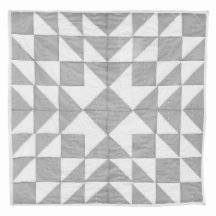 Patchwork de 40" x 40" Meghan Unisex Baby Quilt