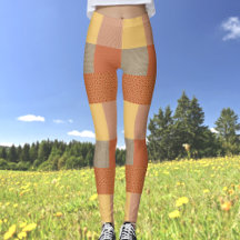 Patchwork De Padrões 1 Leggings