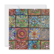 Patchwork De Vidro Mandala