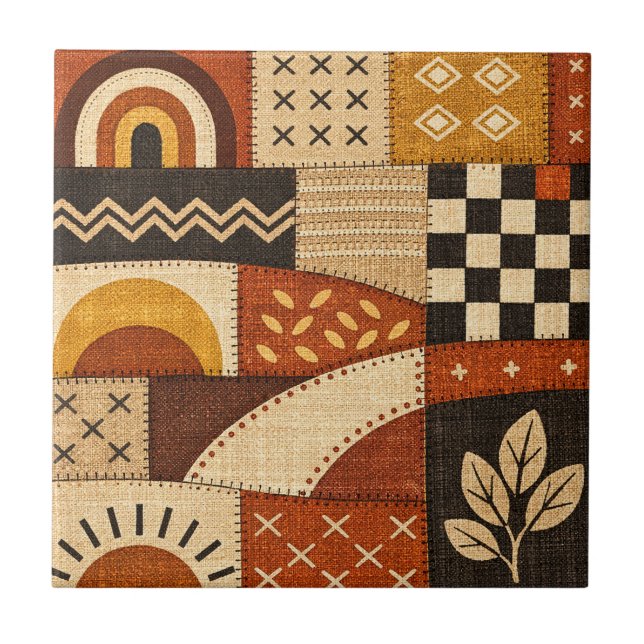 Patchwork Moderno Aconchegante (Frente)
