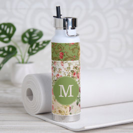 Patchwork Rose Monograma Personalizado