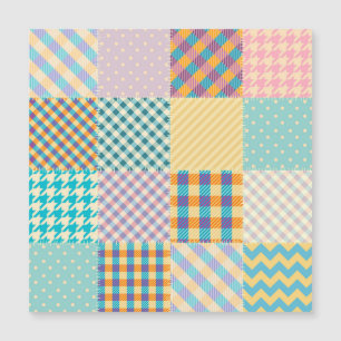 Patchwork Vintage: Fundo Seamless Têxtil