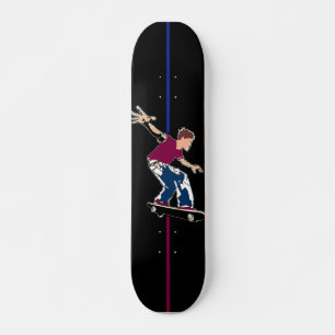 Pateador no escuro - skate