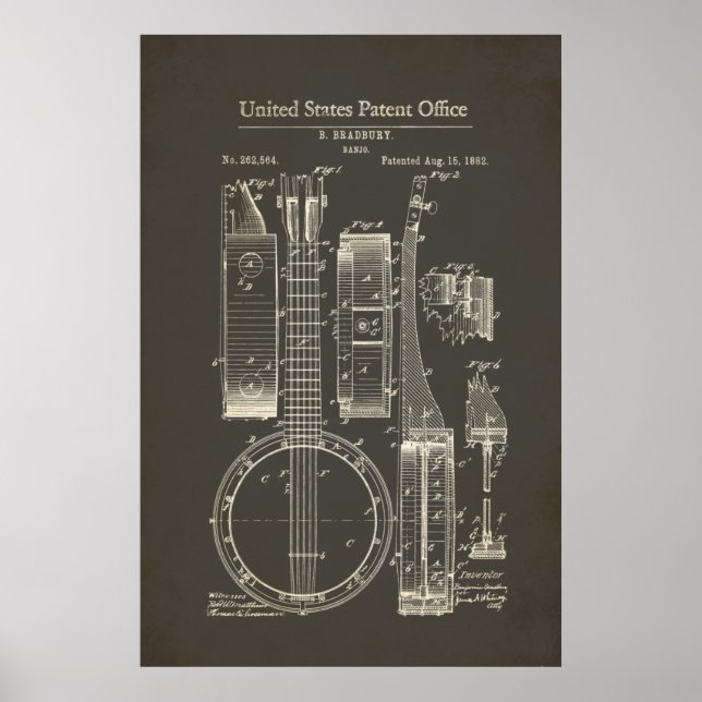 Patente - Banjo - Poster (Frente)