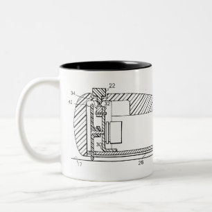 Patente do rato de Doug Engelbart - a caneca