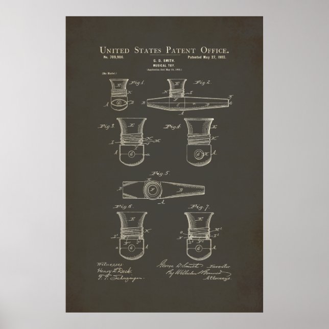 Patente - Kazoo - Poster (Frente)